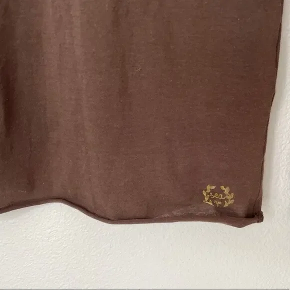 Sea New York Brown Long Sleeve Tee | S - Picture 4 of 8